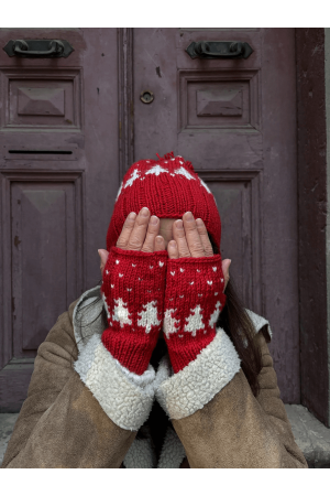 Yılbaşı Bere ve Eldiven Takımı